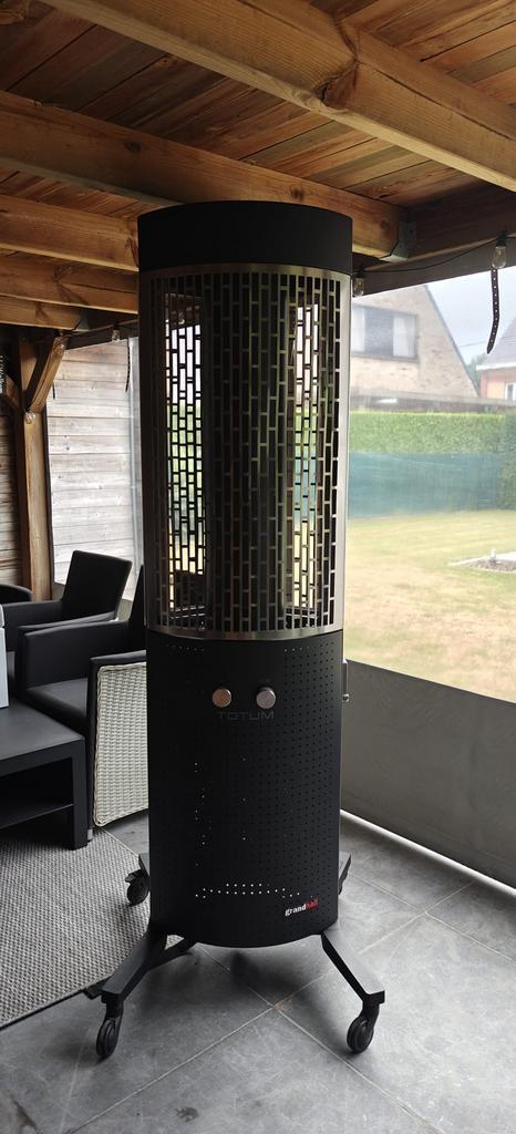 Gas patio heater van Grandhall, Tuin en Terras, Terrasverwarmers, Zo goed als nieuw, Gas, Ophalen