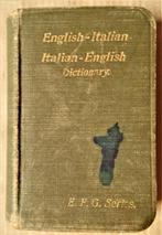 Pocket dictionary of the English and Italian languages -1901, Livres, Dictionnaires, Autres éditeurs, Utilisé, Envoi, Ethel Stokes/G. Barwick