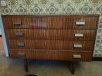 Sixties vintage commode en nachtkastjes, Huis en Inrichting, Kasten | Ladekasten, Ophalen, Gebruikt