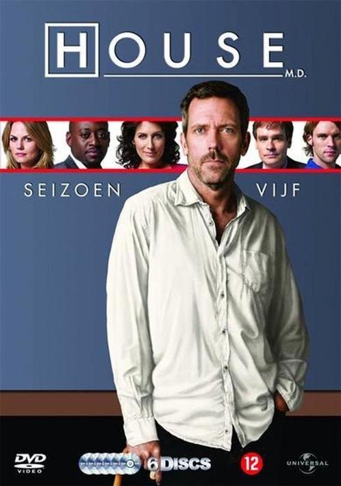 DVD - House M.D. Seizoen 5 • Hugh Laurie, CD & DVD, DVD | Drame, Comme neuf, À partir de 12 ans, Enlèvement ou Envoi