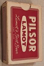 Lamot Pilsor vintage speelkaarten, Verzamelen, Speelkaarten, Jokers en Kwartetten, Ophalen of Verzenden, Zo goed als nieuw, Speelkaart(en)
