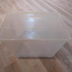 samla bak met deksel 65liter ikea doorzichtig, Ophalen of Verzenden, Gebruikt