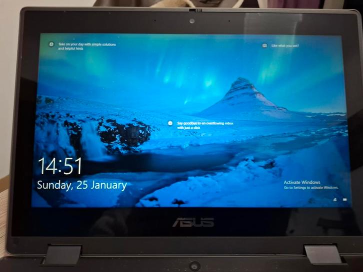 ASUS 1100fka touch screen laptop, Computers en Software, Windows Laptops, 14 inch, SSD, 8 GB, Ophalen of Verzenden