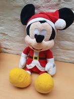 knuffel Mickey in kerstpak, Verzamelen, Ophalen of Verzenden, Mickey Mouse, Zo goed als nieuw, Knuffel