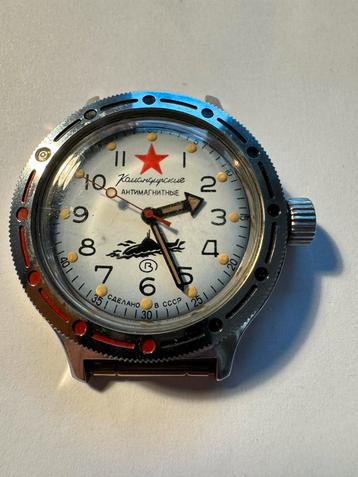 Montre vintage sous-mariniers URSS, Enlèvement