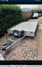 Te huur autotrailer 2700 kg.
60€ per dag.
Plateau 206 x 430., Ophalen of Verzenden, Gebruikt