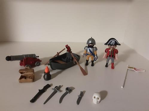 Playmobil pirate, soldat anglais et bateau - complet, Enfants & Bébés, Jouets | Playmobil, Comme neuf, Ensemble complet, Enlèvement ou Envoi