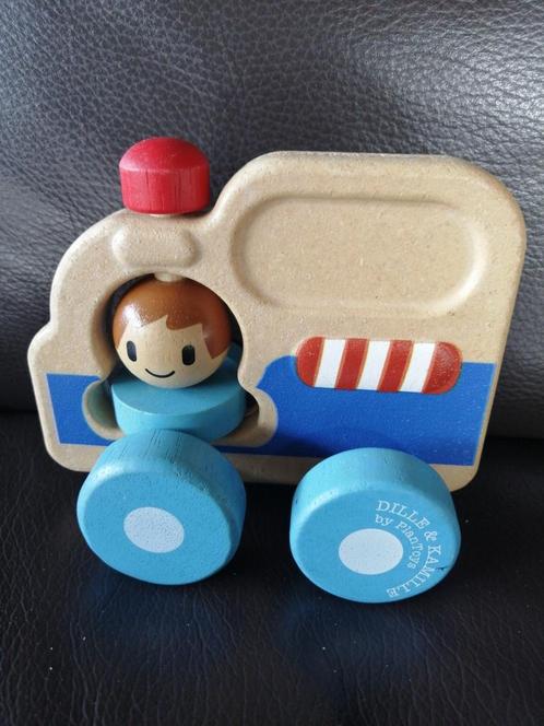 Plan Toys auto, Kinderen en Baby's, Speelgoed | Houten speelgoed, Zo goed als nieuw, Ophalen of Verzenden