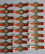 sigarenbanden complete nieuwe serie 'Badges', Verzamelen, Complete verzamelingen en Collecties, Ophalen of Verzenden