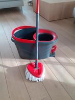 Serpillère, balai et seau Vileda, utilisés deux fois, Enlèvement, Mop ou Serpillière