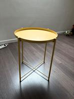 Bijzettafeltje Ikea, Huis en Inrichting, Tafels | Bijzettafels, Minder dan 55 cm, Metaal of Aluminium, Rond, Zo goed als nieuw