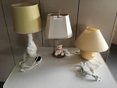 7 lampes de table à seulement 5 euros par lampe, Maison & Meubles, Lampes | Lampes de table, Comme neuf, Enlèvement ou Envoi