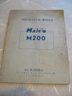 Maico M200 instructieboekje, Enlèvement ou Envoi
