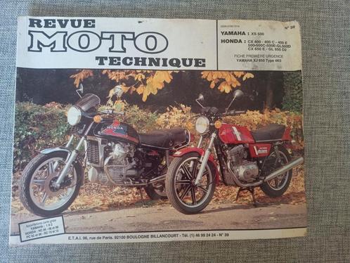 Revue moto technique N 39 (Yamaha XS / Honda CX), Boeken, Motoren, Gelezen, Ophalen of Verzenden