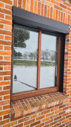 Padouk raam draaikip dubbel glas 1m25b x 1m40h, Bricolage & Construction, Enlèvement