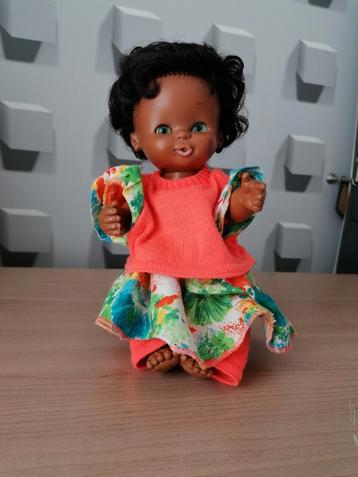 Vintage popje Mimosa Spain. H 25 cm.  beschikbaar voor biedingen