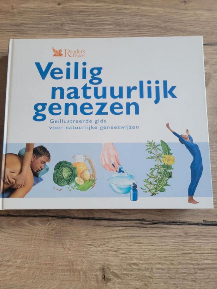 Boek : veilig natuurlijk genezen / reader's digest, Boeken, Gezondheid, Dieet en Voeding, Zo goed als nieuw, Ophalen of Verzenden