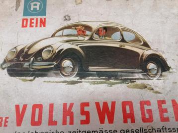 Speelbord Volkswagen Kever.  beschikbaar voor biedingen