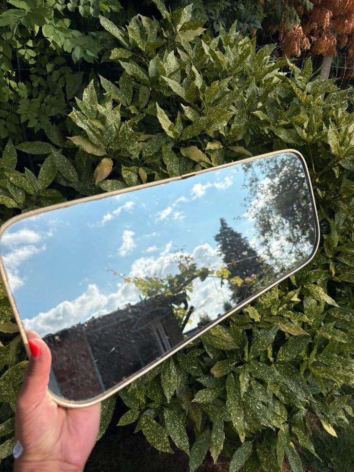 Vintage jaren ‘50 spiegel console, Antiek en Kunst, Antiek | Spiegels, Ophalen of Verzenden