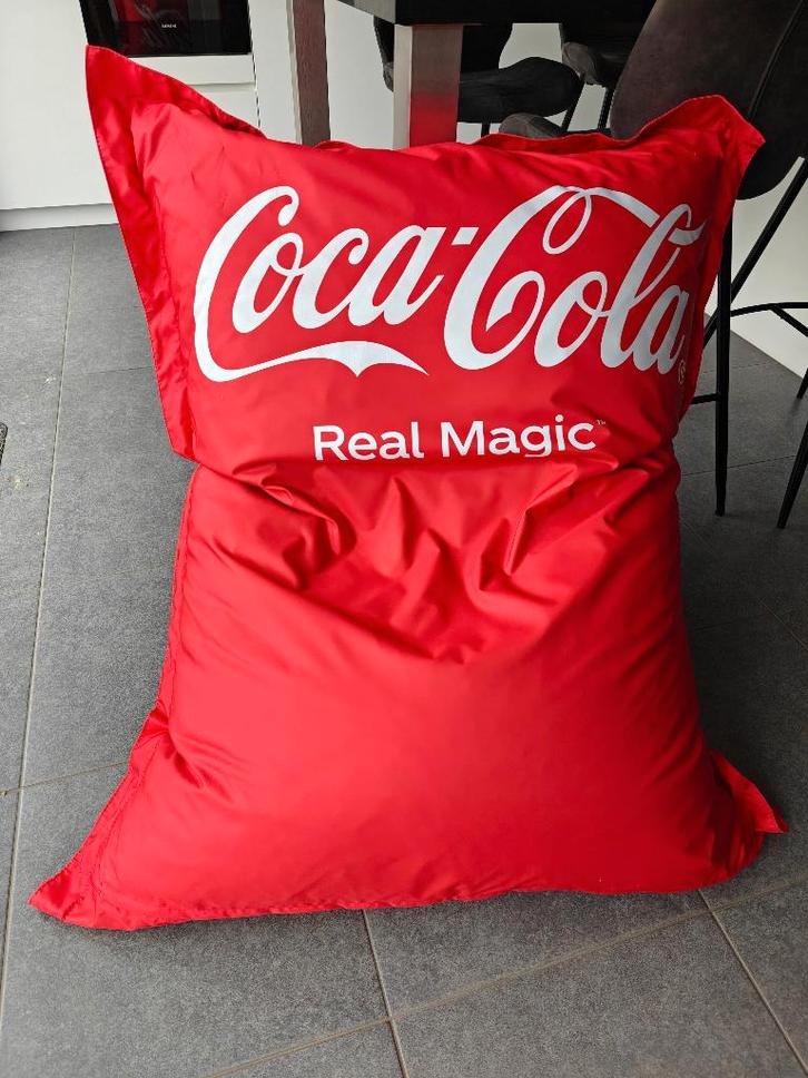 XXL Zitzak Coca-Cola (ca. 100x120cm), Huis en Inrichting, Zitzakken, Nieuw, Zitzak, Rood, Ophalen