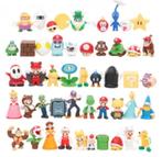Super Mario actie figuren set 48 stuks (3-5cm), Verzamelen, Ophalen of Verzenden, Nieuw