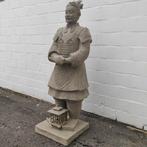 Statue 1,40m Général chinois armée terre cuite enterrée Xiân, Ophalen, Zo goed als nieuw