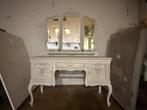Coiffeuse vintage style Louis XV, Huis en Inrichting, Tafels | Kaptafels, Ophalen, Zo goed als nieuw, Hout