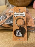 Mooie sleutelhangers van Engelse bulldog., Enlèvement ou Envoi, Neuf