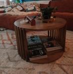 Salontafel massief hout Weba, Huis en Inrichting, Ophalen, Minder dan 50 cm, 50 tot 75 cm, Rond
