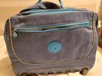 Boekentas kipling op wieltjes, Ophalen, Gebruikt, Blauw, Aktetas of Boekentas
