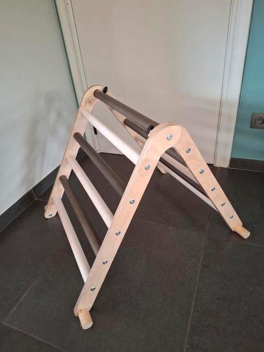 Houten klimrek Sawdust & rainbows, Kinderen en Baby's, Speelgoed | Houten speelgoed, Ophalen