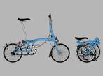 Hemelsblauwe Brompton M6R, Caravans en Kamperen, Ophalen of Verzenden, Blauw