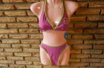 (33)- bikini femme t.40 rose vert - neuf -, Kleding | Dames, Badmode en Zwemkleding, Ophalen of Verzenden, Nieuw, Roze, Bikini