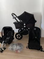 Bugaboo Cameileon 3 +Black Zwart 3-in-1 Complete, B, Voetenzak, Ophalen of Verzenden, Zo goed als nieuw