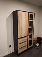 Barkast in licht hout met, Huis en Inrichting, Kasten | Kleerkasten, Ophalen, Gebruikt