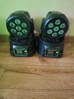 XPCLEOYZ 2 identieke mini wash moving heads, Enlèvement