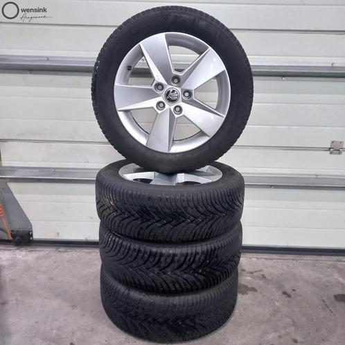 Complete winterset Skoda Octavia 16"  (#3866), Auto-onderdelen, Banden en Velgen, Banden en Velgen, Winterbanden, Personenwagen