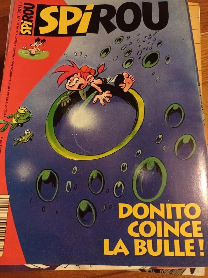 Hebdomadaires Spirou 1996, Livres, Musique, Comme neuf, Enlèvement