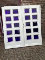 Zeer nette. Hardhouten dubbele deuren, Ophalen, Zo goed als nieuw