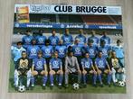 Poster Club Brugge eind jaren 80 / begin jaren 90, Verzamelen, Sportartikelen en Voetbal, Ophalen of Verzenden, Zo goed als nieuw