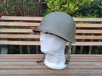 Ww2 US style helmet, Verzamelen, Militaria | Tweede Wereldoorlog, Ophalen of Verzenden, Landmacht, Helm of Baret