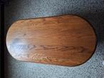 Houten salontafel, Ophalen, Gebruikt, Ovaal, Hout