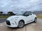 Citroën DS3 Cabrio 79 000 km!, Auto's, Euro 5, Stof, Zwart, Cabriolet