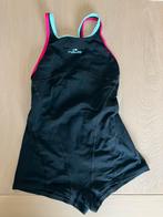 Zwart badpak met turquoise en roze accenten - 12 jr, Decathlon, Fille, Vêtements de sport ou Maillots de bain, Enlèvement