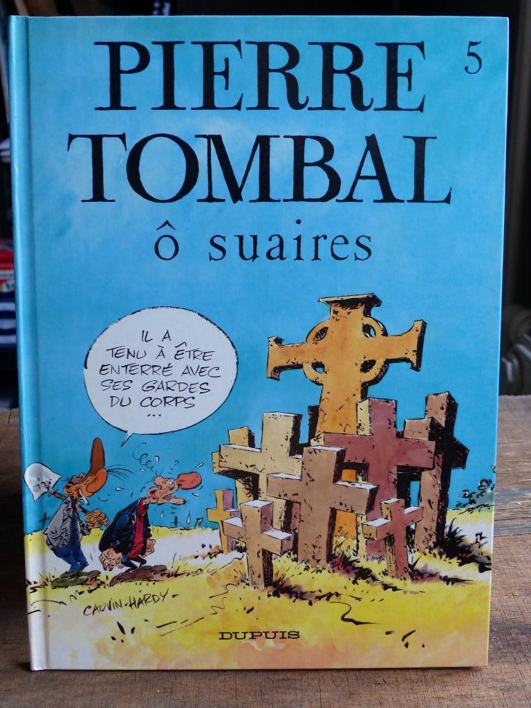BD Pierre Tombal N5, Gelezen, Hardy & Cauvin, Eén stripboek, Ophalen of Verzenden
