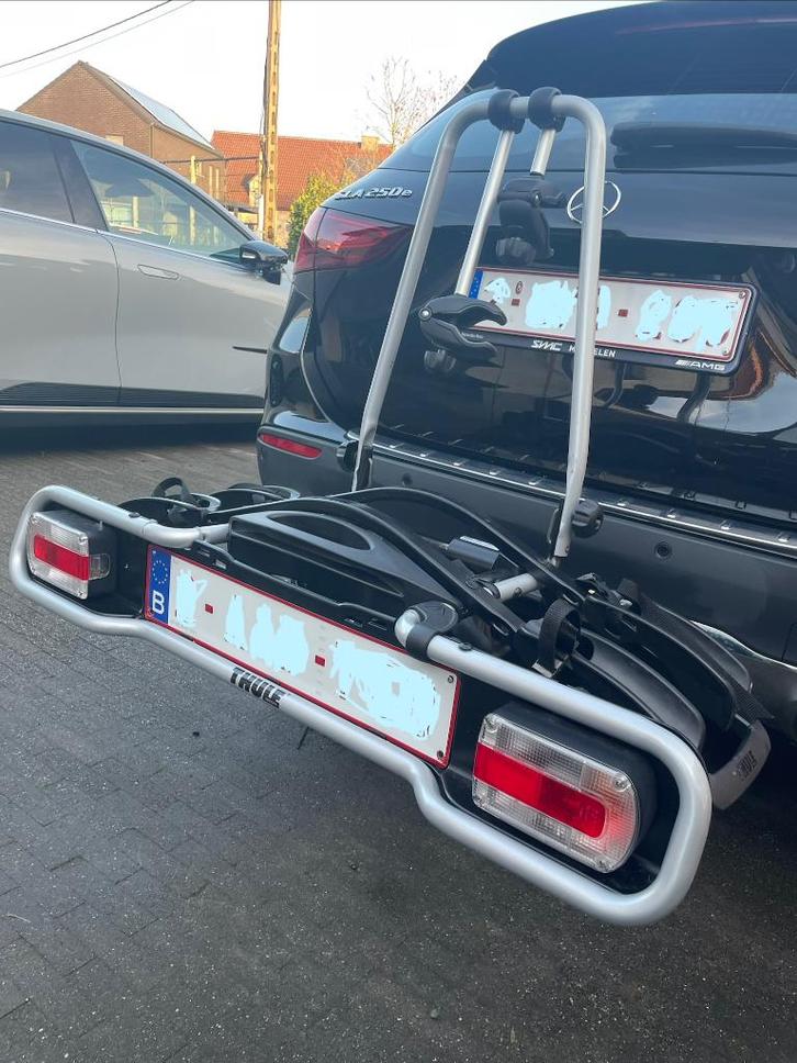 Thule fietsdrager Euroride 940, Auto diversen, Fietsendragers, Zo goed als nieuw, Trekhaakdrager, 2 fietsen, Ophalen