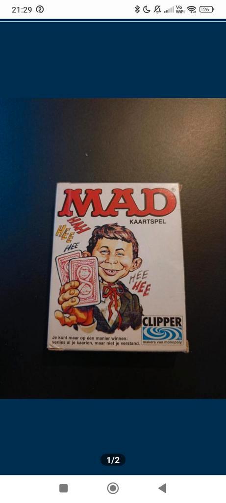 MAD kaartspel, Hobby en Vrije tijd, Gezelschapsspellen | Kaartspellen, Ophalen