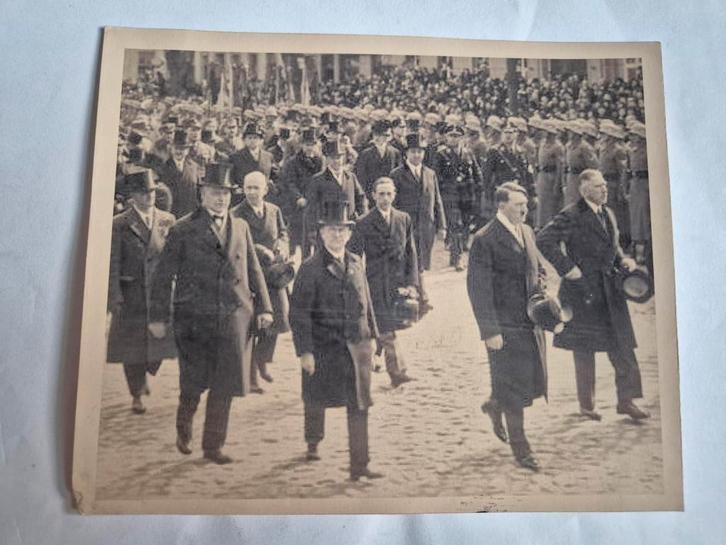 Foto Hitler bij Reichstagceremonie Potsdam 21 maart 1933, Verzamelen, Militaria | Tweede Wereldoorlog, Ophalen of Verzenden