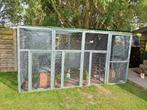 Volière 4m x 2m, Enlèvement, Utilisé, Métal, Volière
