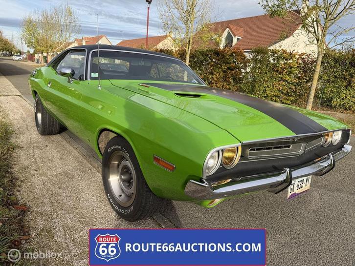 Dodge Challenger | 1971 | Route 66 Auctions, Auto's, Oldtimers, Bedrijf, Te koop, Dodge, Benzine, Overige carrosserie, Handgeschakeld